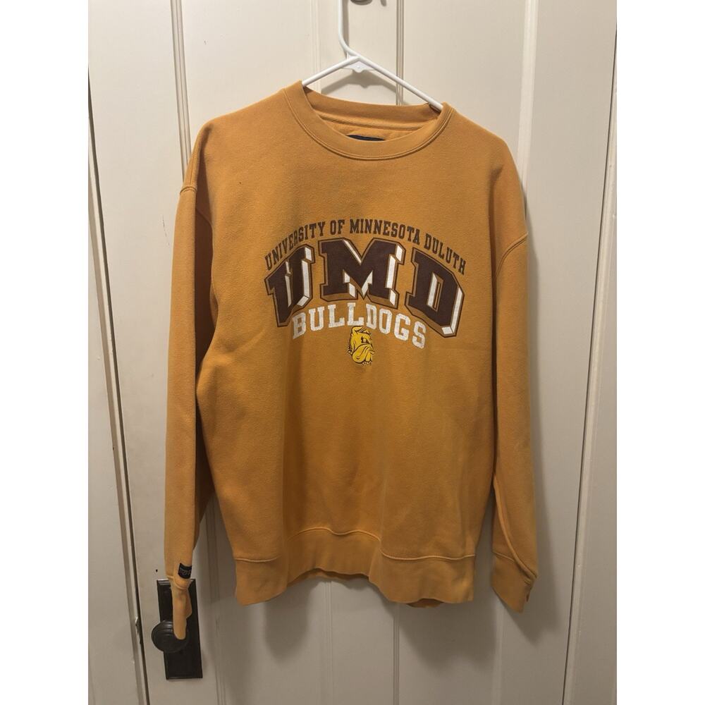 Vintage UMD Bulldogs College Sweatshirt 1990's Jansport Size L